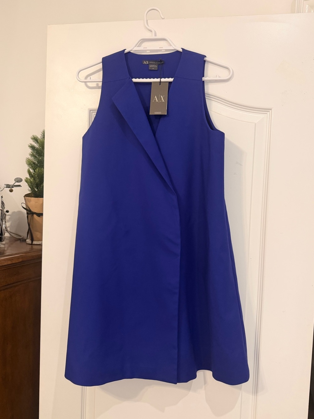ARMANI EXCHANGE Cobalt Blue Blazer Dress Size Women’s Small/Medium BRAND NEW